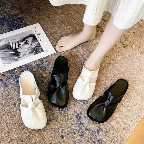 🔥Compre 1 y obtenga 1 gratis👡【35-42】Sandalias retro Zapatillas planas de verano para mujer
