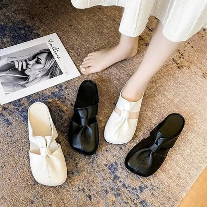 🔥Compre 1 y obtenga 1 gratis👡【35-42】Sandalias retro Zapatillas planas de verano para mujer