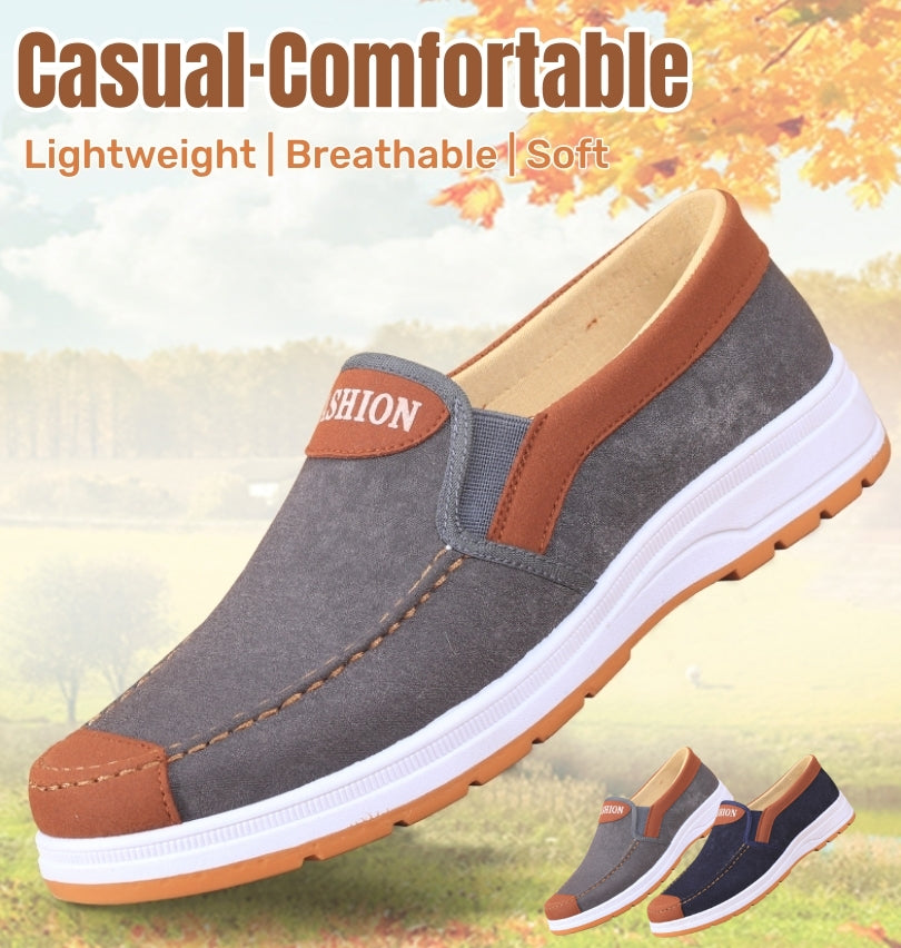 🔥Nowa gorąca wyprzedaż🔥【39-44】🎉🌈Nowe letnie męskie lniane płócienne buty codzienne, buty robocze
