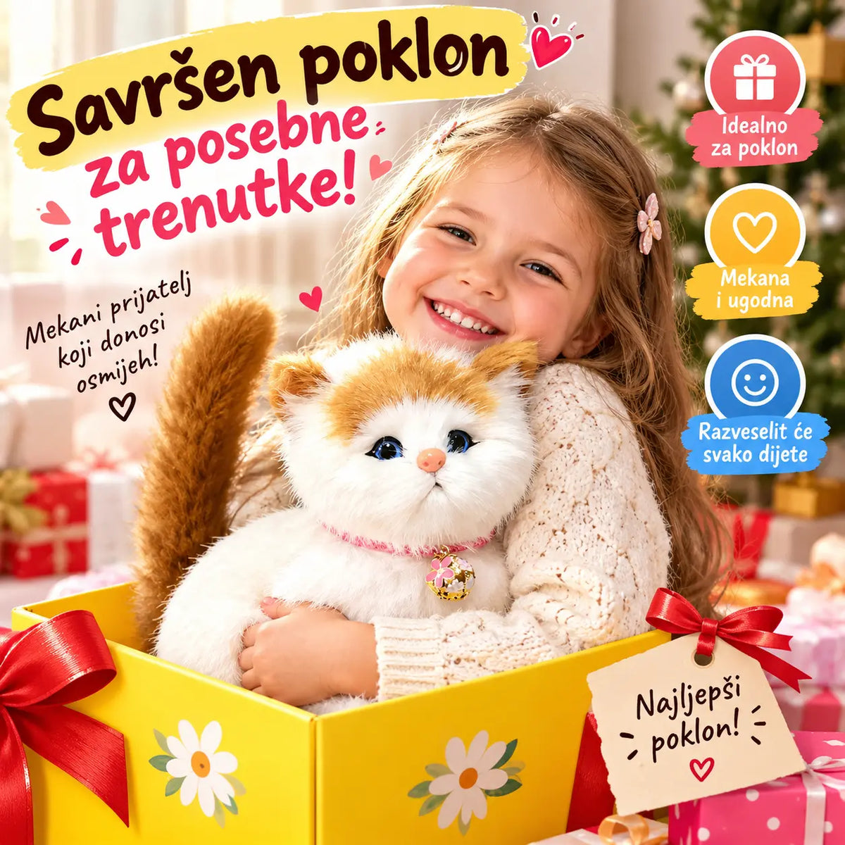 🐱🐱Popust - 🔥Moj robotski plišani igrački Kitty