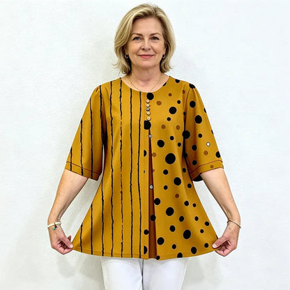 ✨【S-5XL】Damska letnia bluzka w stylu boho – wygodna i elastyczna odzież casualowa