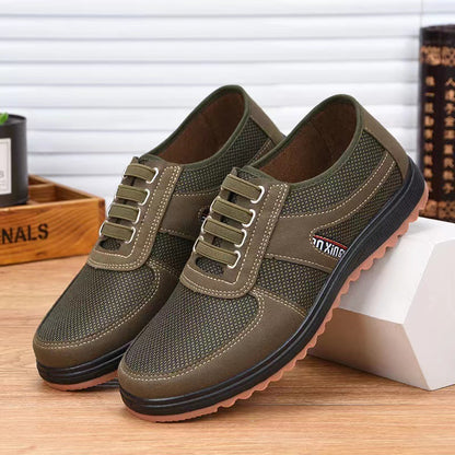 🔥2026 novos sapatos casuais respiráveis para homens-3924360