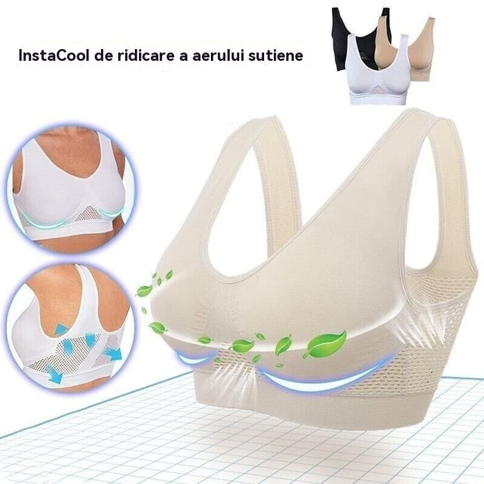 🥰【4 sztuki】Oddychający i chłodny biustonosz w dużym rozmiarze ✨❤️【40-120KG】