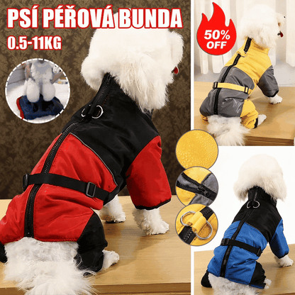 🔥 🐕 Oblečení pro psy z čisté bavlny, teplé a nepromokavé