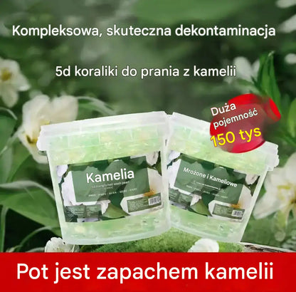 【50% taniej】 [✨Opakowanie 70 sztuk✨] Bardzo duże opakowanie perełek zapachowych do prania 5 w 1 — długotrwały zapach, skuteczna walka z plamami.