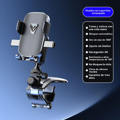 🔥✨Soporte para teléfono para automóvil, conveniente para la navegación. Ideal para usar dentro del coche, en la consola central y en la visera.