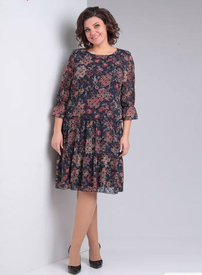 🥇【Más vendido】💥【50% de descuento】👗【S-5XL】Nuevo vestido de verano estampado 2026