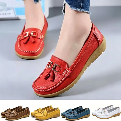 😍【35-44】 Zapatos de cuero para mujer de moda primavera-verano 2026 nuevos