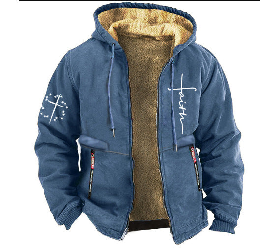 🔥🧥🔥【Płatność przy odbiorze】【S-3XL】Modna gruba polarowa męska kurtka casualowa na jesień i zimę