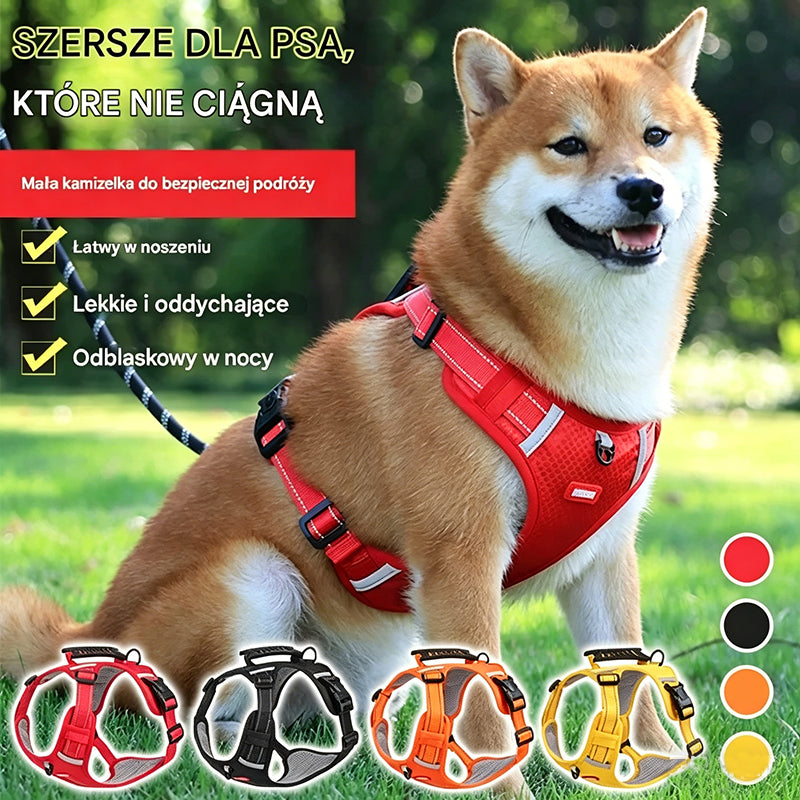 🐶 【5–30 kg】Szelka przeciw ciągnięciu – 🎁 Idealny prezent dla każdego miłośnika psów