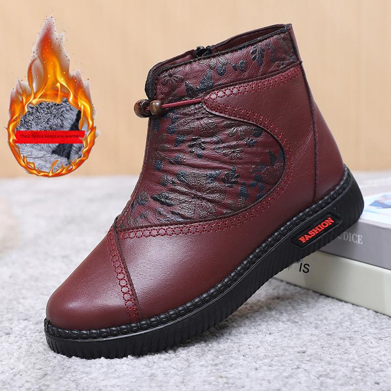 🌺🔥【Oferta promocyjna】🔥【 35-41】 Grube, polarowe, antypoślizgowe, miękkie, ciepłe, bawełniane buty damskie na zimę