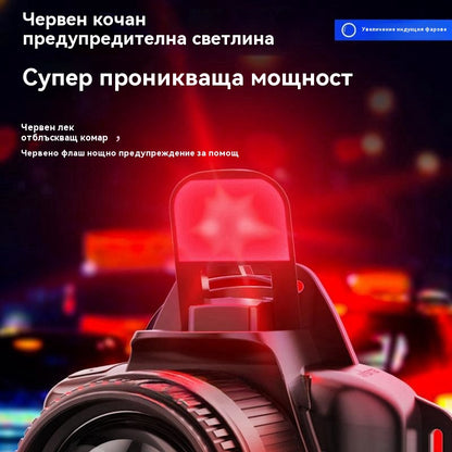 💡🔦 Супер ярък челник - Непрекъснато осветление, което да ви придружава във всяко приключение! ⛰️🔥