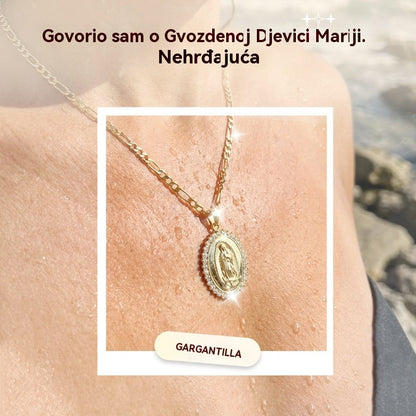 🔥【Kupite jedan, dobijte jedan gratis】Privjesak Majke Marije, pozlaćeni nehrđajući čelik