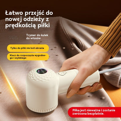 ✨👕🧶 Wielofunkcyjna przenośna elektryczna maszyna do usuwania kłaczków - szybko usuwa kłaczki z ubrań, nie uszkadzając ich.