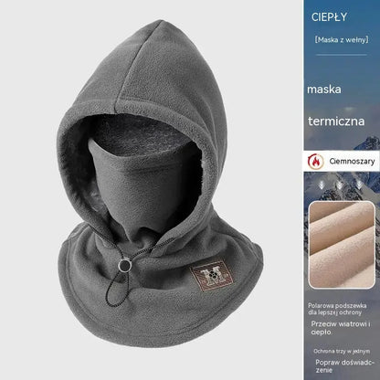 ☃ Bluza z kapturem i podszewką z polaru typu „3 w 1” – niezbędnik podczas jesiennych i zimowych przejażdżek rowerowych.