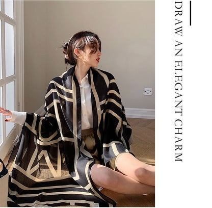 🎀🧣【Plaćanje pouzećem】💥 Moderan i moderan ženski šal/marama, topao i otporan na vjetar