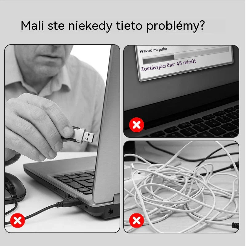 🔌✨ 5v1 prenosný USB-C hub s výstupom 4K HDMI 🎥💻