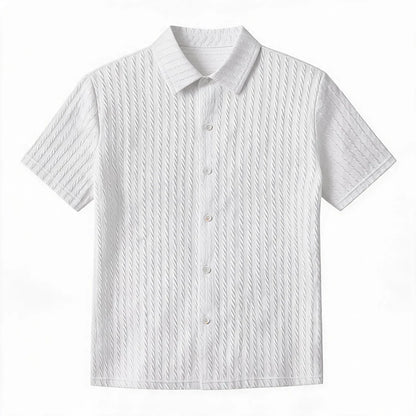 【S-3XL】🛒 Polo de verano para hombre con cuello jacquard, estilo clásico y versátil.