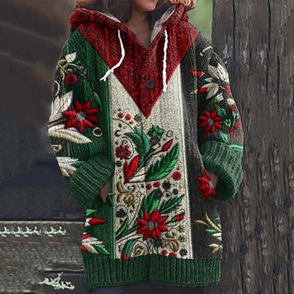 🥰[S-5XL] 2024 zimowy, wygodny damski sweter w stylu retro w nowym stylu-3805726