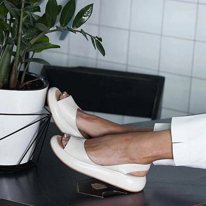 🔥👡【35–43】🌞2025 Lato Nowe Proste Eleganckie Damskie Sandały Na Co Dzień - Wygodna i Miękka Podeszwa