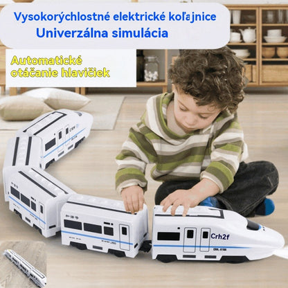 🚆✨【Zľava 50% na obmedzený čas】Model elektrického vysokorýchlostného vlaku 2025