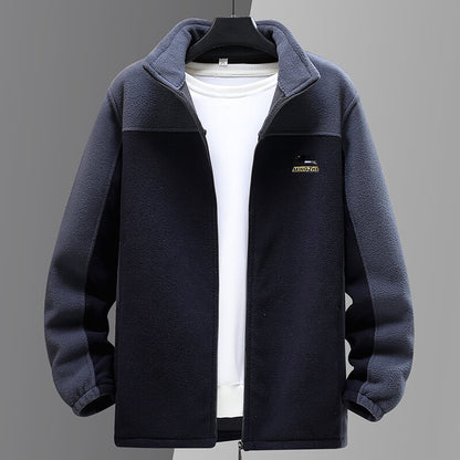 🔥⛄【XL-5XL】2024 Zimowa nowa męska wiatroszczelna, gruba aksamitna ciepła kurtka-3811646