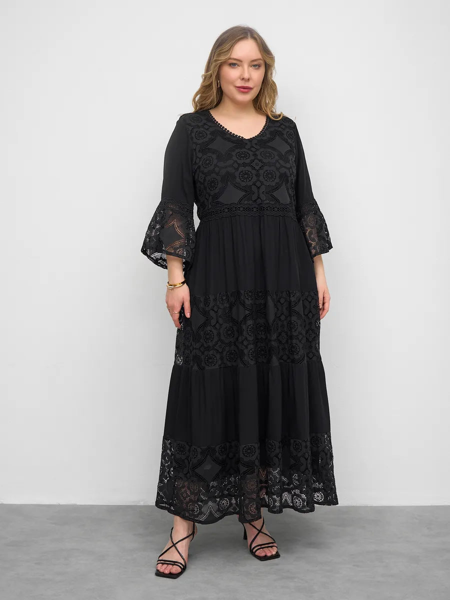 🌸【Nowość 2025】💋【S-5XL】👗Wysokiej jakości elegancka sukienka - Elegancka i wykwintna sukienka, idealna