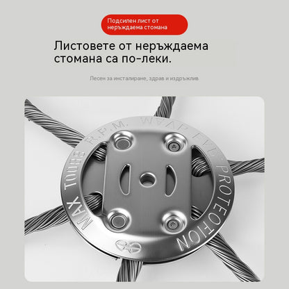 🧰🔥Последна специална оферта【Купете 1, вземете1 безплатно】🔥Тример за плевели със стоманена тел