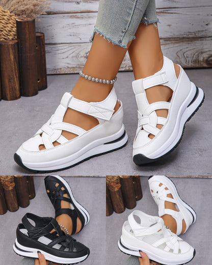 👡 【35-43】 2025 Lato Nowe Damskie Sandały Casualowe Na Grubej Podeszwie