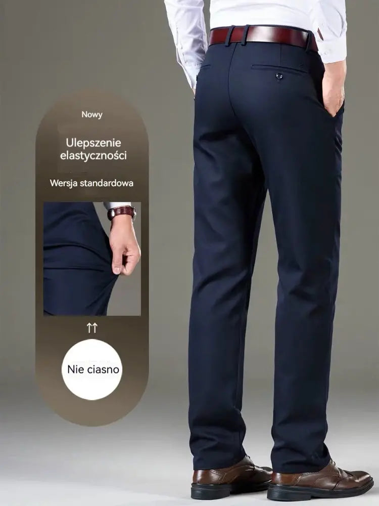 🔥👖【45-100kg】Wysokiej jakości spodnie męskie, super elastyczne, bez dziur, wygodne w noszeniu, bez deformacji!