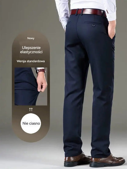 🔥👖【45-100kg】Wysokiej jakości spodnie męskie, super elastyczne, bez dziur, wygodne w noszeniu, bez deformacji!
