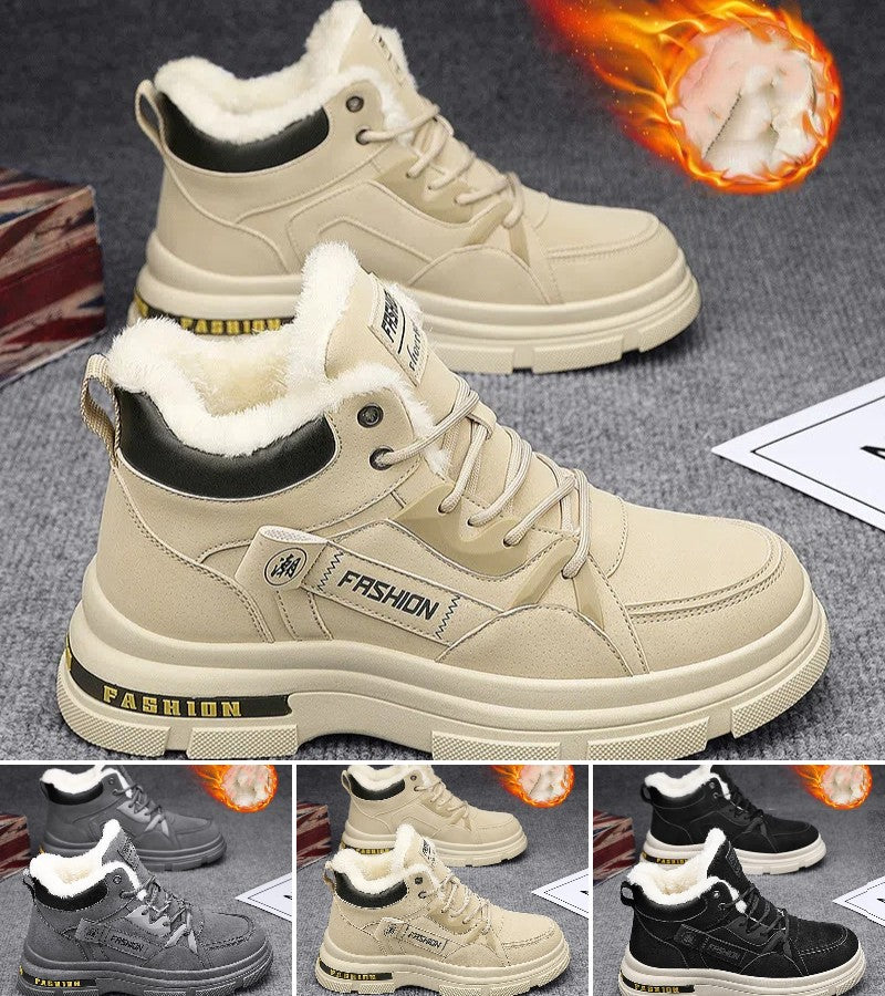 🔥🔥👞【39－44】2026 nowe męskie zimowe, pogrubione, aksamitne, ciepłe buty Martin