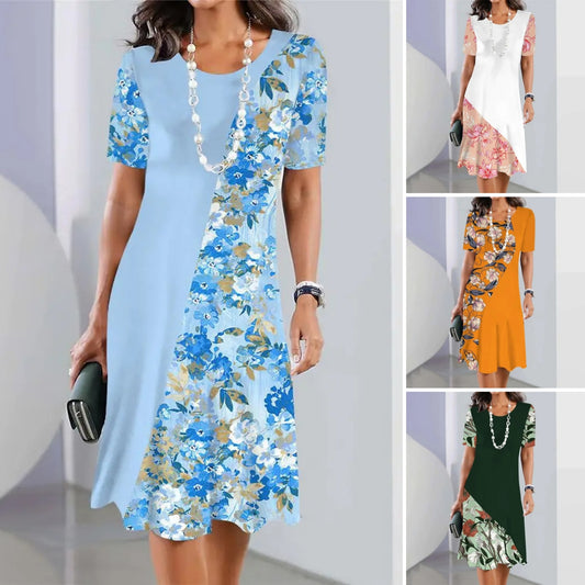 💗 💗【Oferta ograniczona czasowo】Sukienki na wiosnę i lato 2025 r., nowe modne i uniwersalne sukienki codzienne, elegancki styl, oddychająca tkanina, wygodne w noszeniu