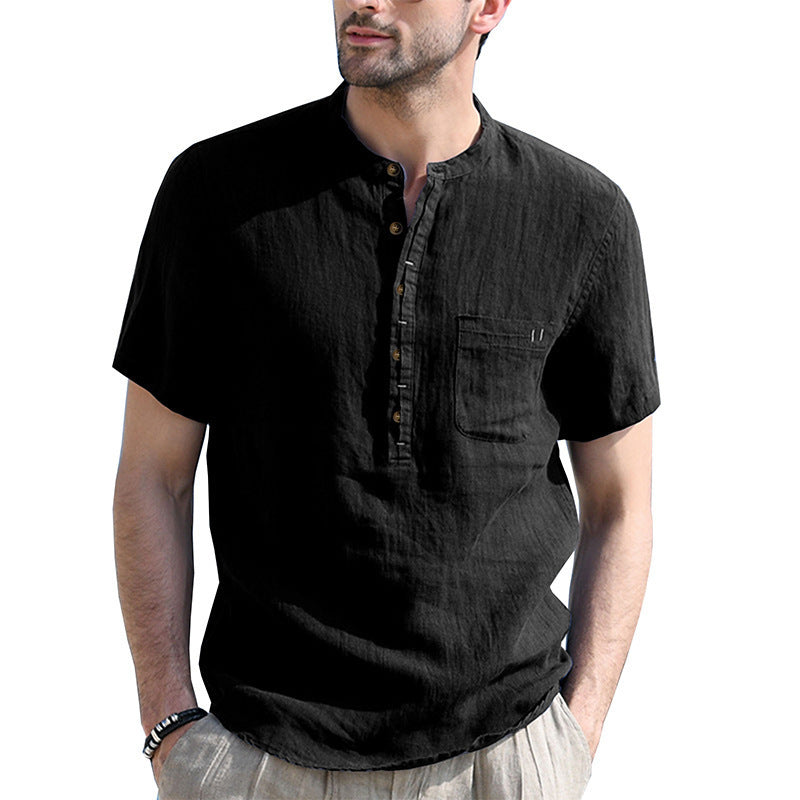 🌿50% de descuento🔥 Nuevas camisas de algodón y lino para hombre en tallas grandes ✅️Pago contra entrega