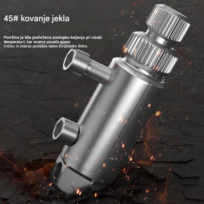 🔥【Kupite 1, dobite 1 gratis】Odstranjevalec pretrganega navoja za kotno pipo, univerzalna pipa