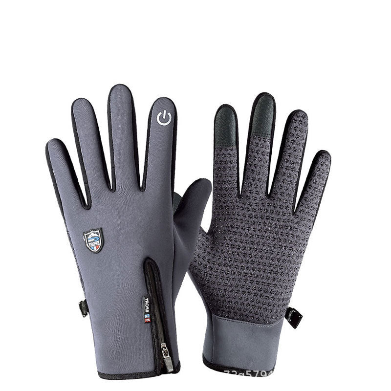 🔥【Sleva brzy končí】❄️⛷️Podzimní/zimní venkovní cyklistické, turistické a lyžařské rukavice, nepromokavé, větruodolné vlněné rukavice🧤