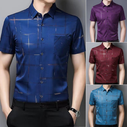 👔(M-4XL) Letnie koszule męskie, darmowa wysyłka