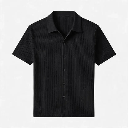 【S-3XL】🛒 Polo de verano para hombre con cuello jacquard, estilo clásico y versátil.