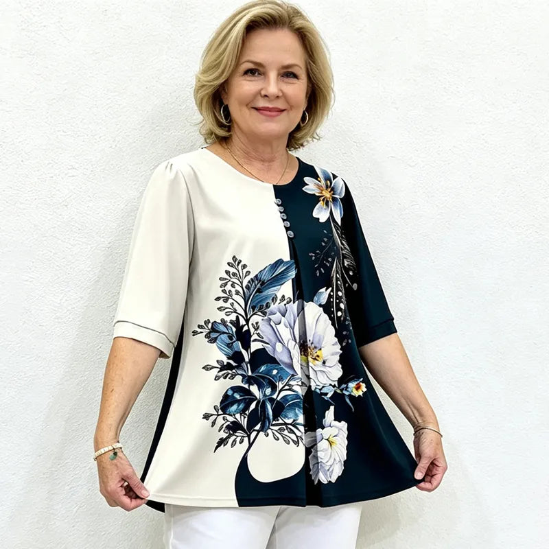 ✨【S-5XL】Damska letnia bluzka w stylu boho – wygodna i elastyczna odzież casualowa