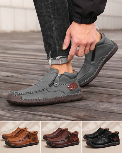 💥【38-48】【Gorąca wyprzedaż】 💥Modne, męskie, wsuwane, casualowe buty outdoorowe z 2025 roku– szeroki nosek, wsparcie łuku stopy