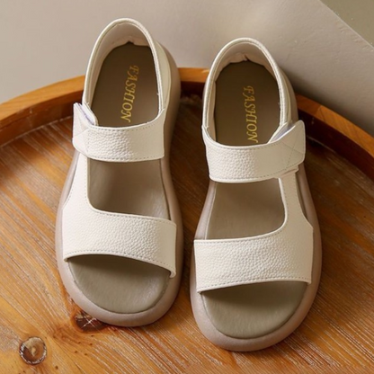 【35-43】🥰💛Nowości letnie👟[S-5XL] 2025 modne letnie damskie proste płaskie sandały casualowe,🧡wygodne i przewiewne,💛modne