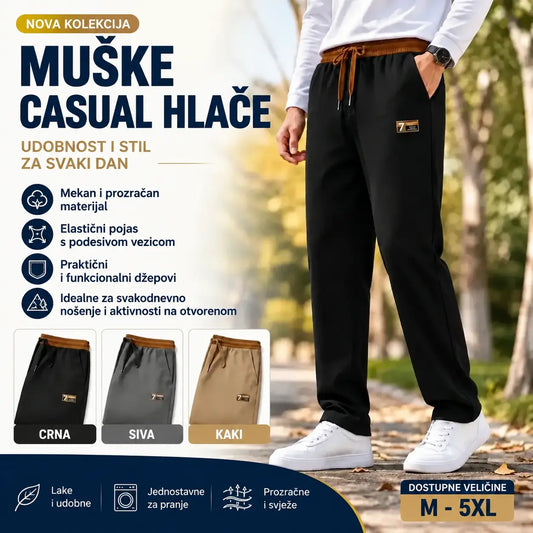 🔥🔥【Posebna ponuda】Muške ležerne hlače – udobne i kvalitetne.