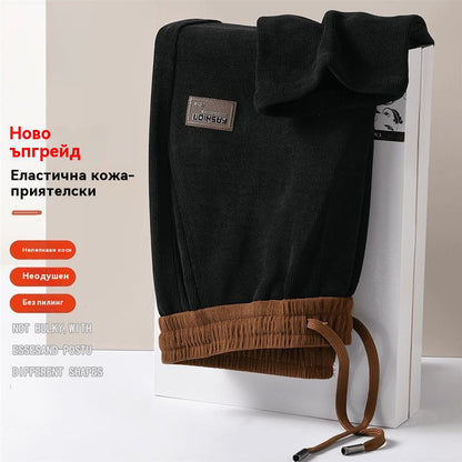 🔥 🔥【50% отстъпка✨】【M-5XL】Мъжки есенно/зимни спортни панталони – универсални, свободна кройка, дебела поларена подплата