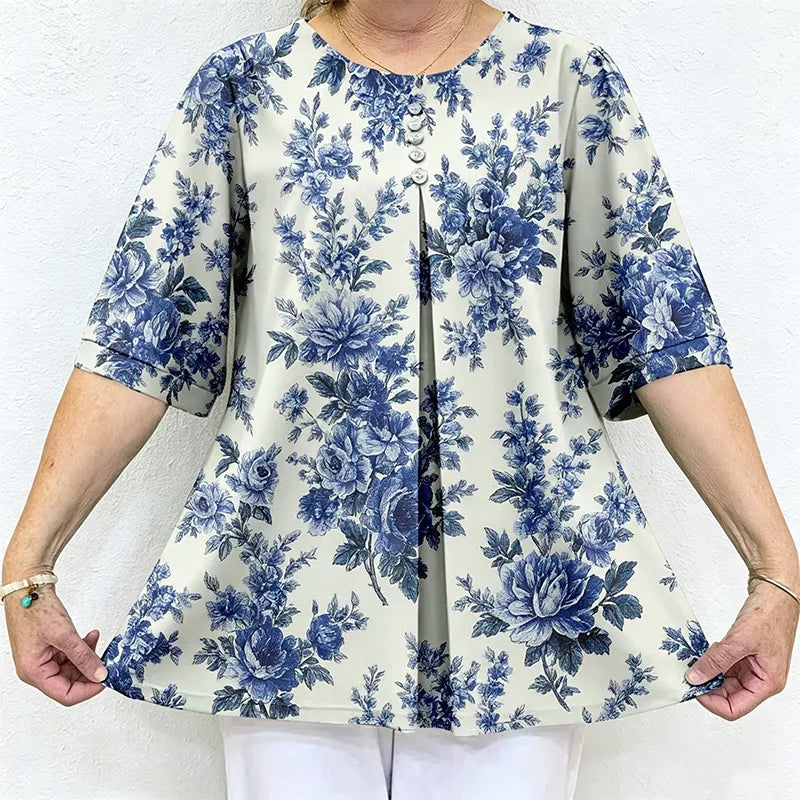 ✨【S-5XL】Damska letnia bluzka w stylu boho – wygodna i elastyczna odzież casualowa