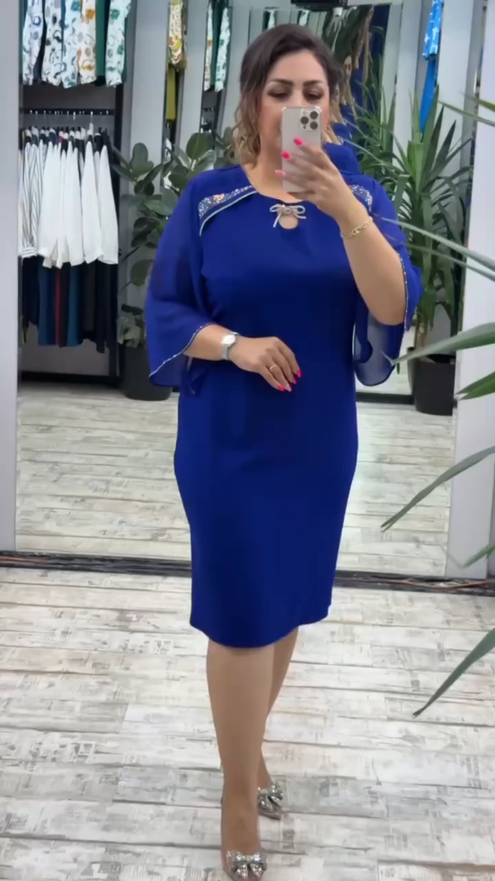 🔥【Oferta ograniczona czasowo】💋【S-5XL】👗 Nowa modna sukienka, klasyczny design, elegancka i prosta