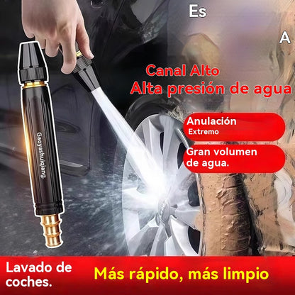 🔥¡Compra uno y llévate dos gratis! 🔥Boquillas de lavado de autos de alta presión, completamente nuevas, de tipo universal, ideales para regar plantas, lavar autos y limpiar pisos.💧🚗