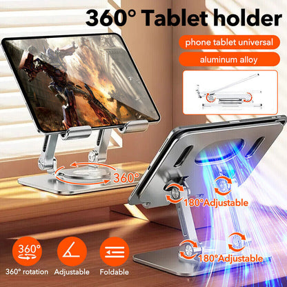 💻👍Podstawka pod laptopa Obrotowa podstawka ze stopu aluminium ze stopu aluminium