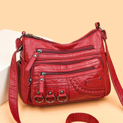 💥【50% zniżka na czas ograniczony】👜2024 nowa torba na ramię / crossbody z miękkiej skóry o dużej pojemności-3868687