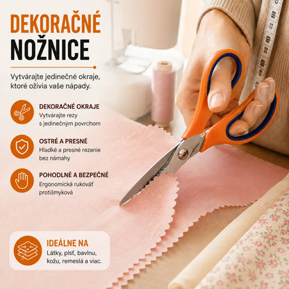 ✂️✂️ Profesionálne nožnice na čipku – ostré nožnice na čipkované látky