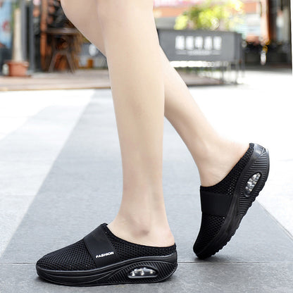 🔥✨【35-43】2025 sandały damskie z poduszką powietrzną z siateczki hollow mesh✅miękkie i wygodne✅lekkie i oddychające✅modne i swobodne
